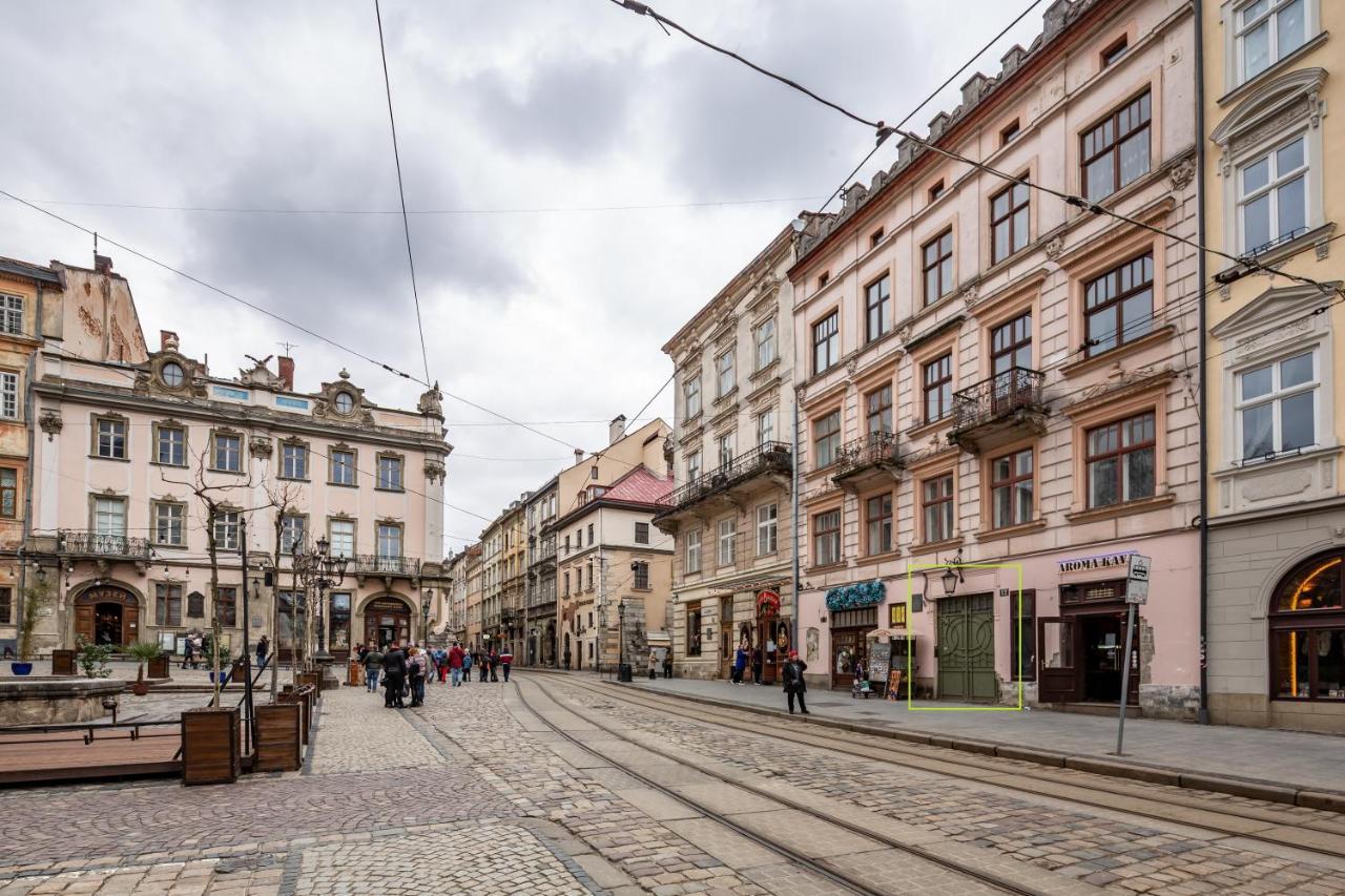 Rynok Square Apartments Lvov Exteriér fotografie